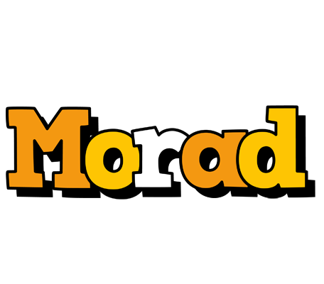 Morad cartoon logo