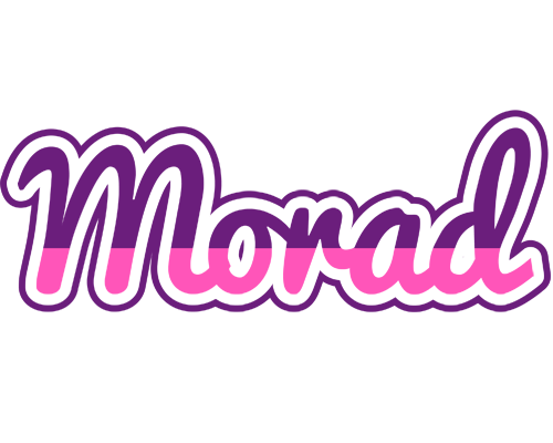 Morad cheerful logo