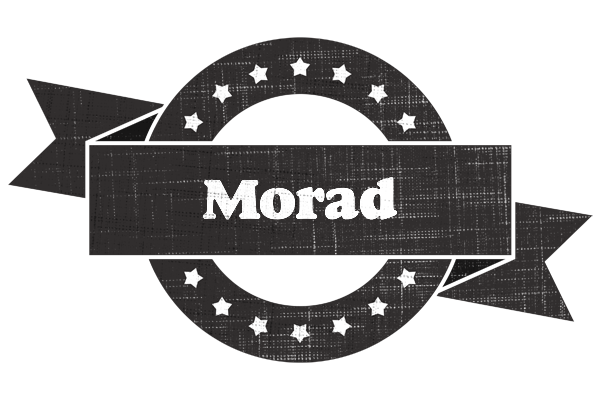 Morad grunge logo