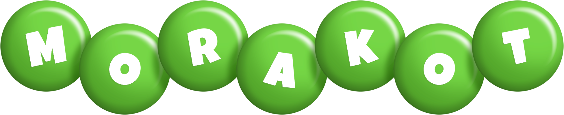 Morakot candy-green logo