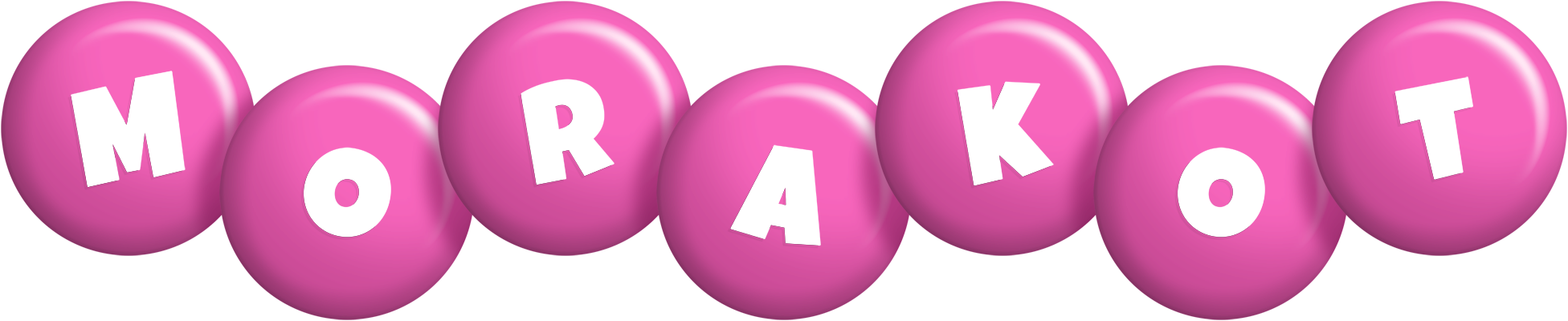 Morakot candy-pink logo