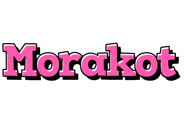 Morakot girlish logo