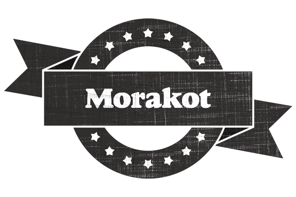 Morakot grunge logo