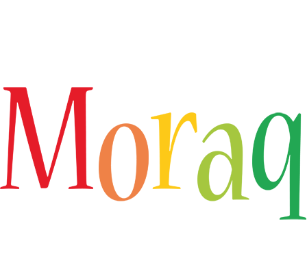 Moraq birthday logo