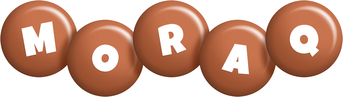 Moraq candy-brown logo