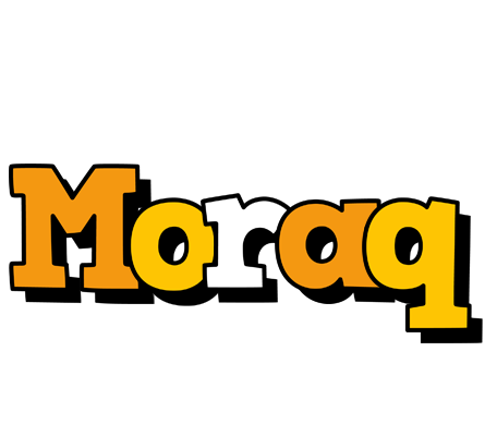 Moraq cartoon logo