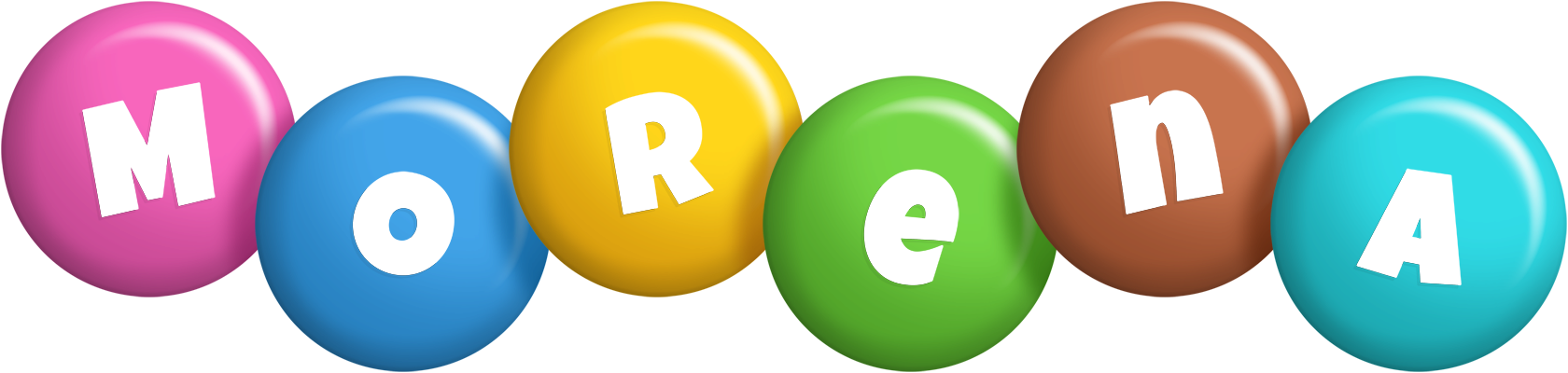 Morena candy logo