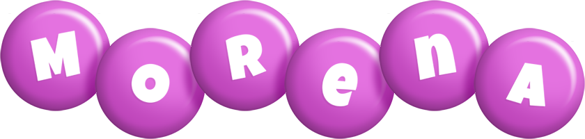 Morena candy-purple logo
