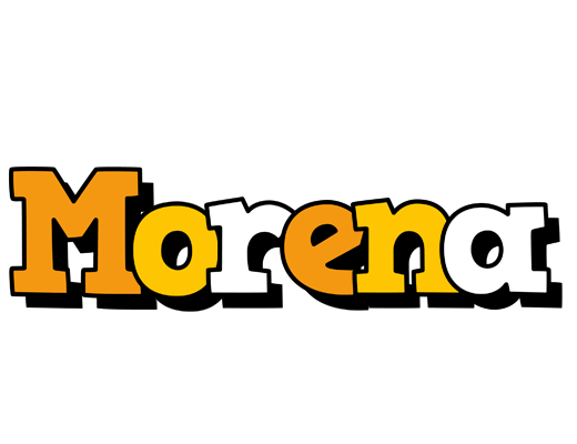 Morena cartoon logo