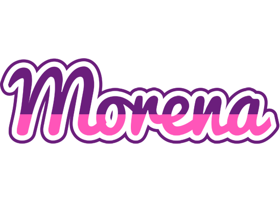 Morena cheerful logo