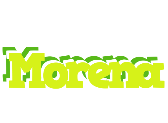 Morena citrus logo