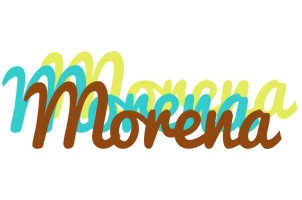 Morena cupcake logo