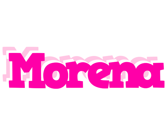 Morena dancing logo