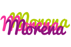 Morena flowers logo