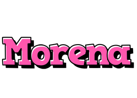 Morena girlish logo