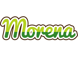 Morena golfing logo