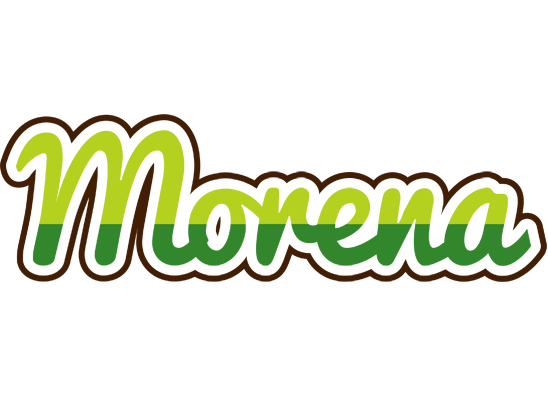 Morena golfing logo