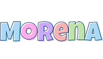 Morena pastel logo