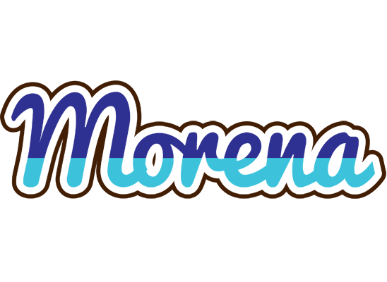 Morena raining logo