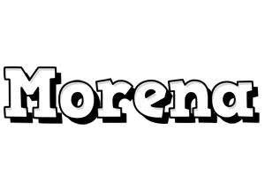 Morena snowing logo