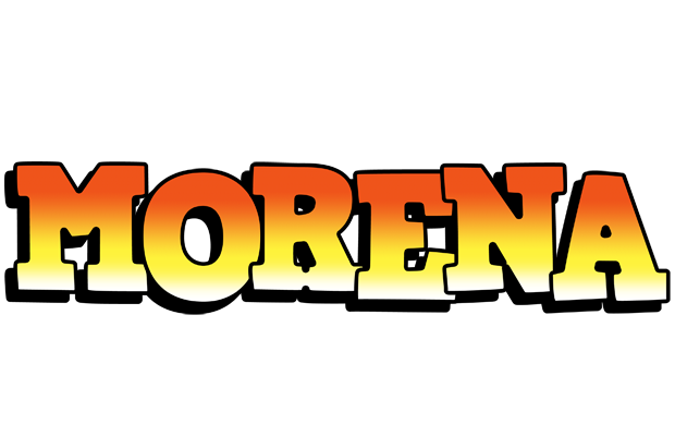 Morena sunset logo