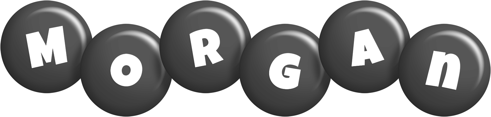 Morgan candy-black logo