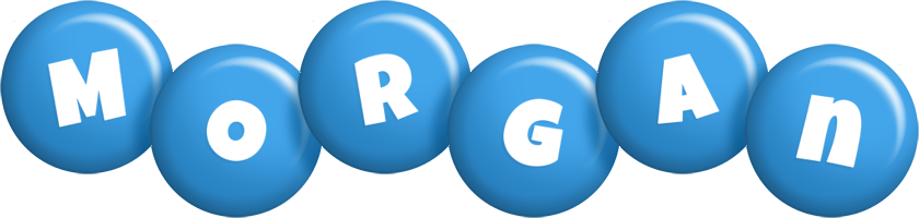 Morgan candy-blue logo