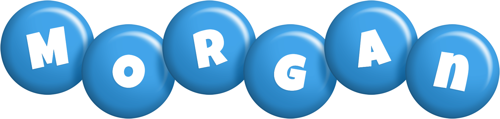 Morgan candy-blue logo