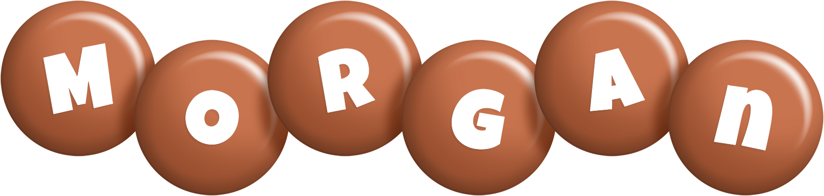 Morgan candy-brown logo