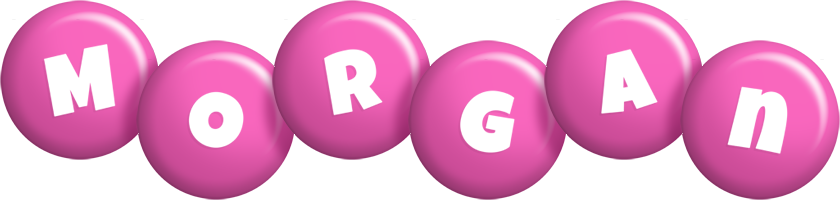 Morgan candy-pink logo