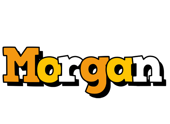 Morgan cartoon logo