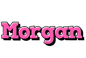 Morgan girlish logo