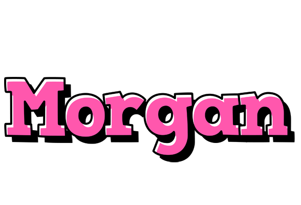 Morgan girlish logo