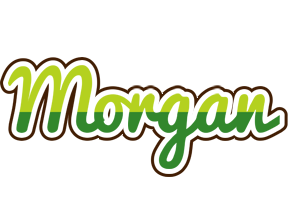 Morgan golfing logo