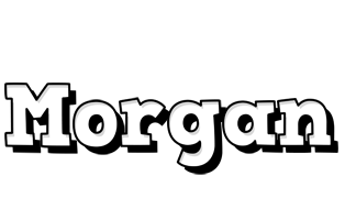 Morgan snowing logo