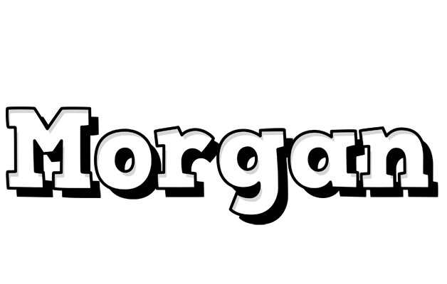 Morgan snowing logo