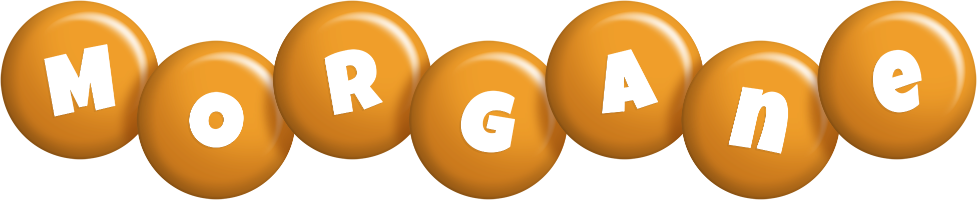 Morgane candy-orange logo