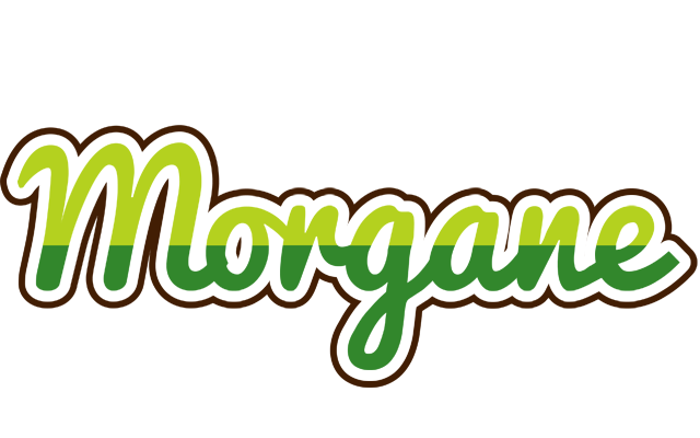 Morgane golfing logo