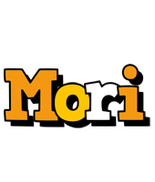 Mori cartoon logo