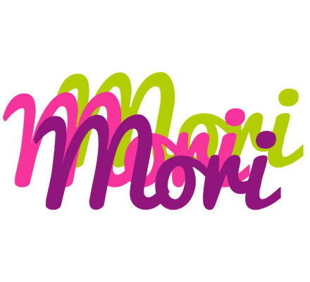 Mori flowers logo