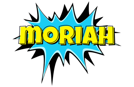 Moriah amazing logo