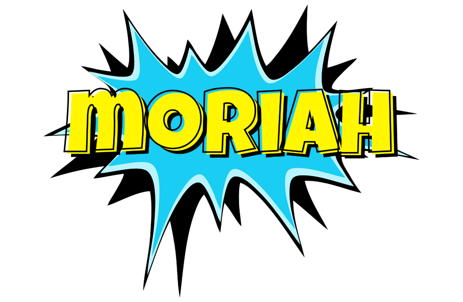 Moriah amazing logo