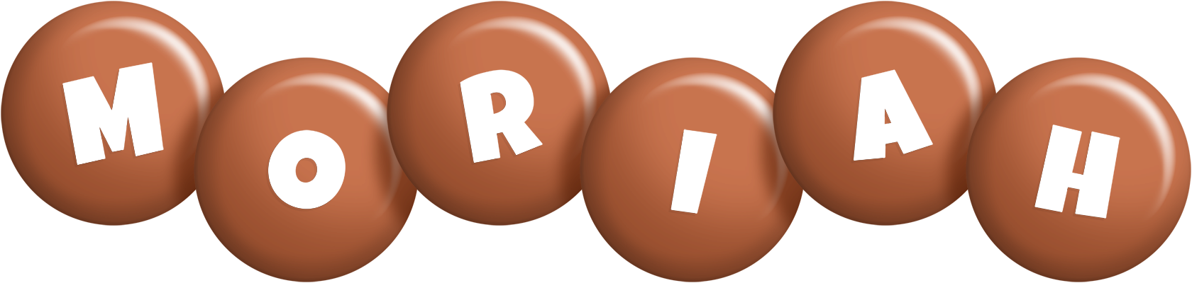 Moriah candy-brown logo