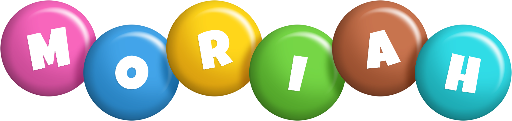 Moriah candy logo