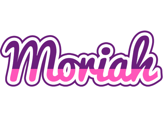 Moriah cheerful logo