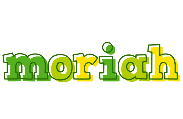 Moriah juice logo