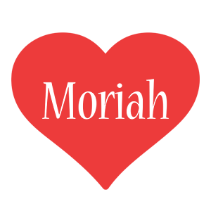 Moriah love logo