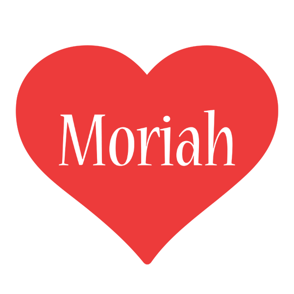 Moriah love logo