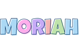 Moriah pastel logo