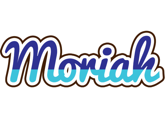 Moriah raining logo